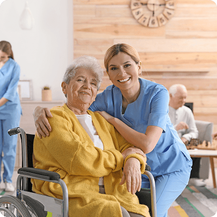 An advisor supporting an older couple